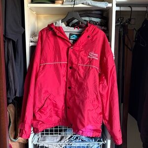 Red Infineon Raceway Windbreaker